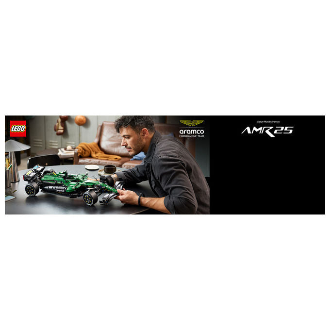 Lego 42240 Technic Auto F1 Aston Martin Aramco AMR24 Set da costruzione 1547 pezzi colore Multicolore
