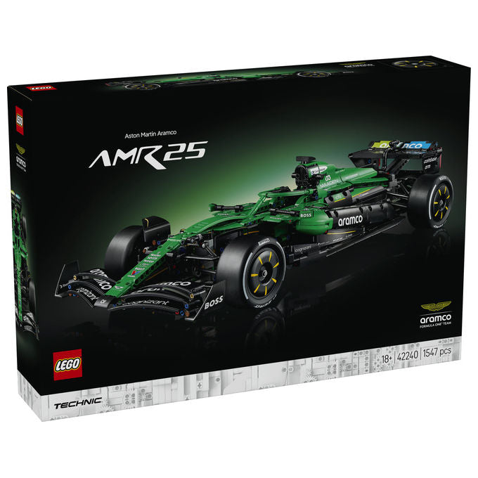 Lego 42240 Technic Auto F1 Aston Martin Aramco AMR24 Set da costruzione 1547 pezzi colore Multicolore