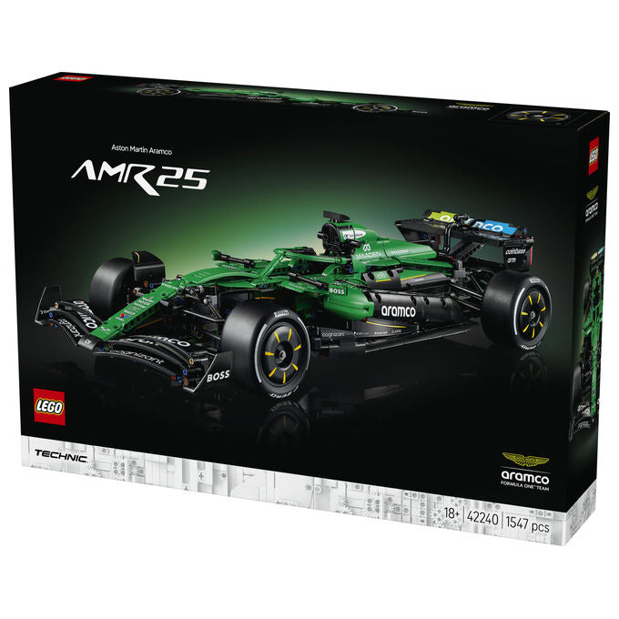 Lego 42240 Technic Auto F1 Aston Martin Aramco AMR24 Set da costruzione 1547 pezzi colore Multicolore
