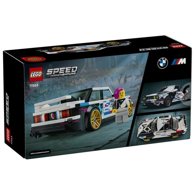 Lego 77263 Speed Champions Set di costruzione BMW M3 E30 358 pezzi colore Multicolore