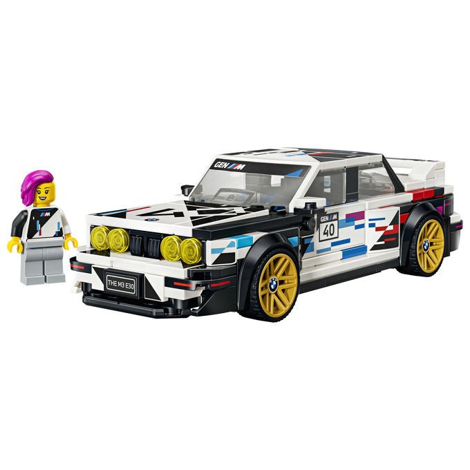 Lego 77263 Speed Champions Set di costruzione BMW M3 E30 358 pezzi colore Multicolore