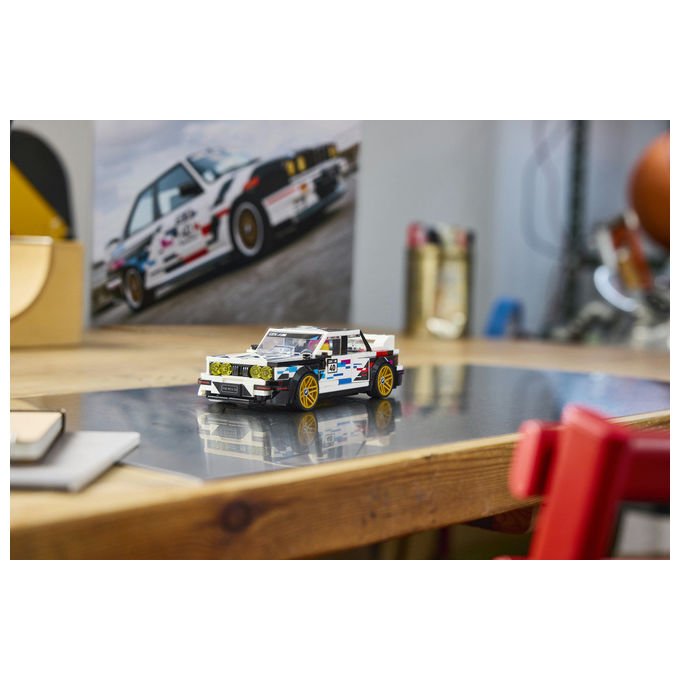 Lego 77263 Speed Champions Set di costruzione BMW M3 E30 358 pezzi colore Multicolore