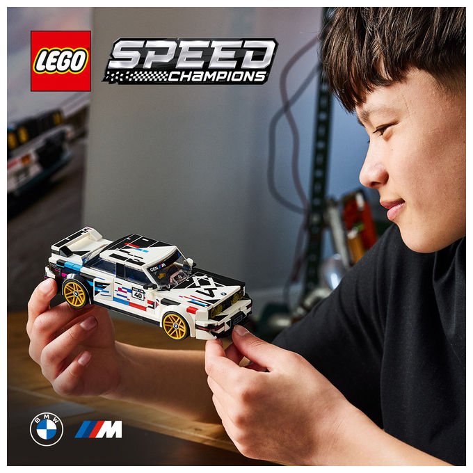 Lego 77263 Speed Champions Set di costruzione BMW M3 E30 358 pezzi colore Multicolore