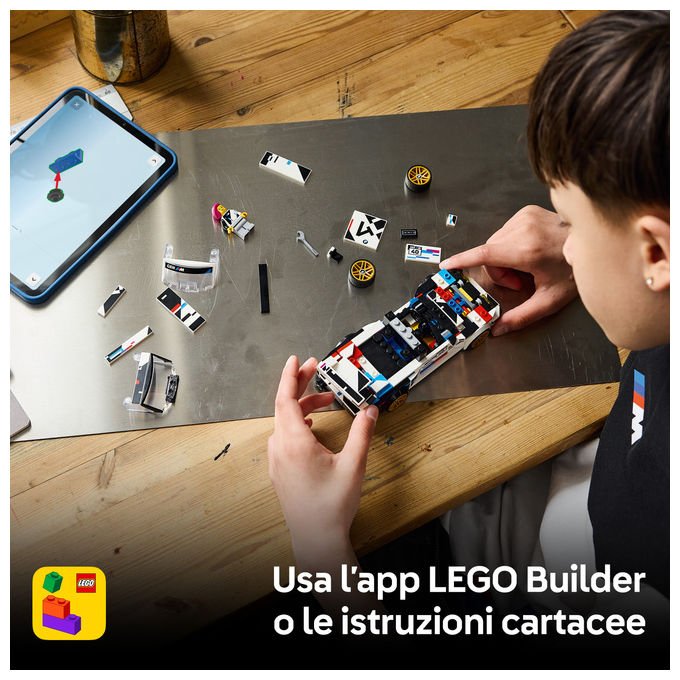 Lego 77263 Speed Champions Set di costruzione BMW M3 E30 358 pezzi colore Multicolore
