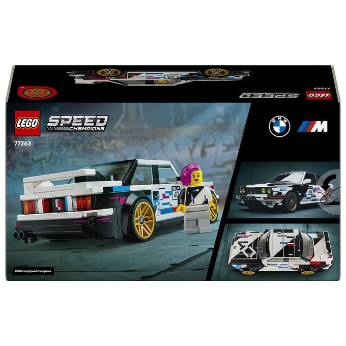 Lego 77263 Speed Champions Set di costruzione BMW M3 E30 358 pezzi colore Multicolore