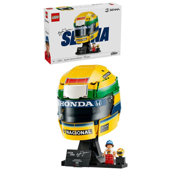 Lego 43024 Casco Ayrton Senna Set da Costruzione 931 Pezzi colore Multicolore
