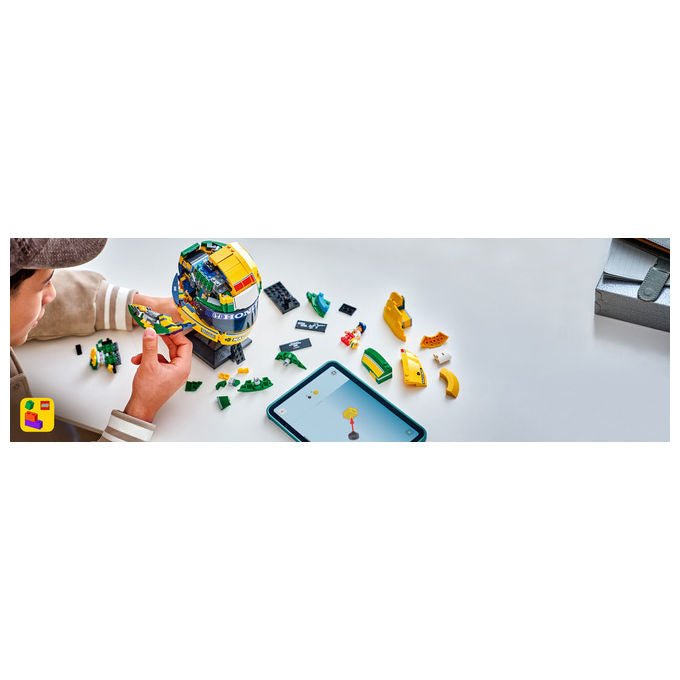 Lego 43024 Casco Ayrton Senna Set da Costruzione 931 Pezzi colore Multicolore