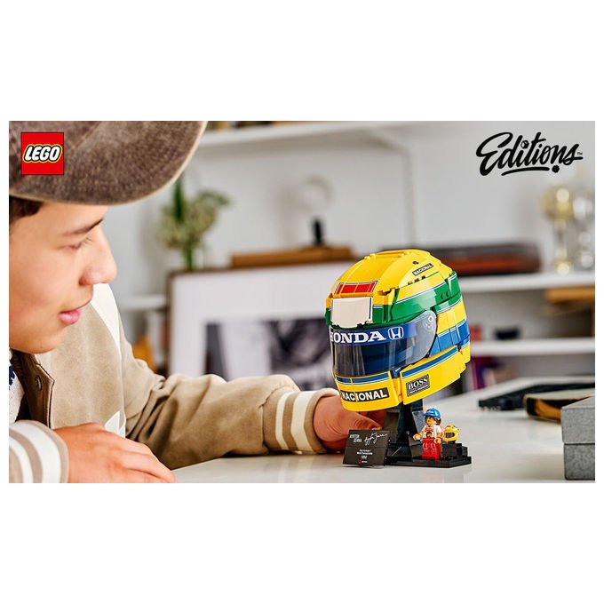 Lego 43024 Casco Ayrton Senna Set da Costruzione 931 Pezzi colore Multicolore