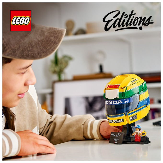 Lego 43024 Casco Ayrton Senna Set da Costruzione 931 Pezzi colore Multicolore
