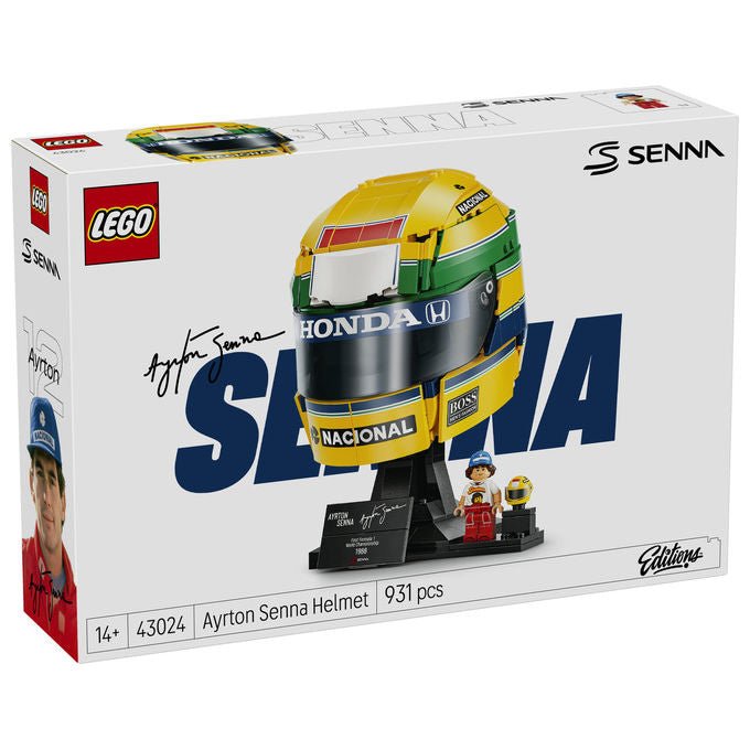Lego 43024 Casco Ayrton Senna Set da Costruzione 931 Pezzi colore Multicolore