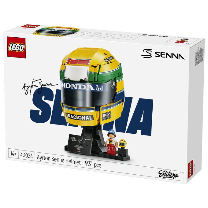 Lego 43024 Casco Ayrton Senna Set da Costruzione 931 Pezzi colore Multicolore