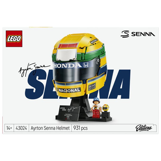 Lego 43024 Casco Ayrton Senna Set da Costruzione 931 Pezzi colore Multicolore