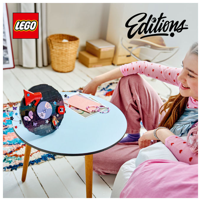 Lego 43028 Editions Music Vinile di Olivia Rodrigo 360 pezzi (17x18x9 cm) colore Multicolore