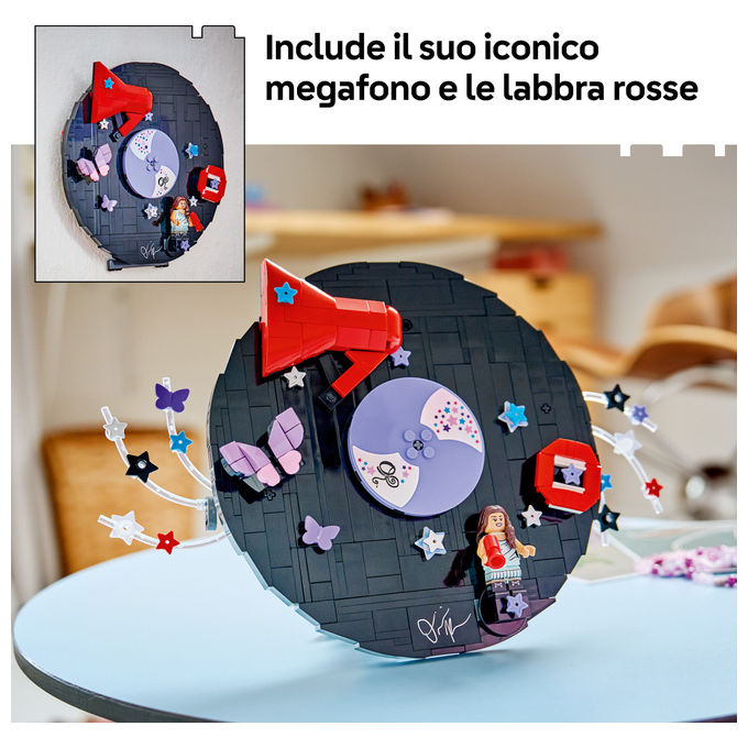 Lego 43028 Editions Music Vinile di Olivia Rodrigo 360 pezzi (17x18x9 cm) colore Multicolore