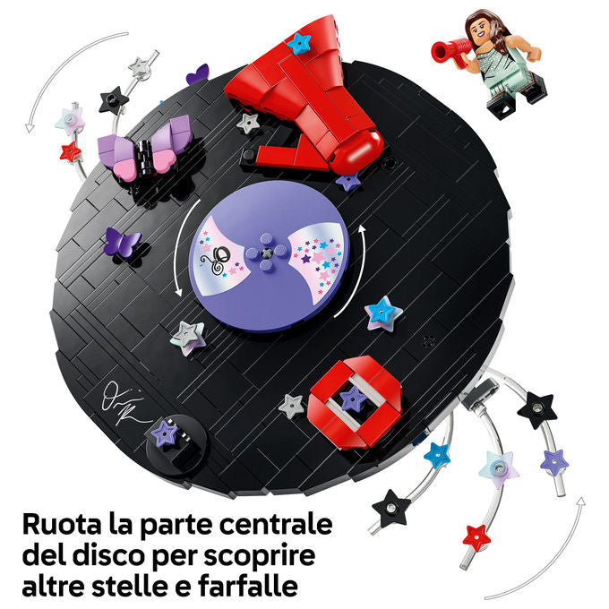 Lego 43028 Editions Music Vinile di Olivia Rodrigo 360 pezzi (17x18x9 cm) colore Multicolore