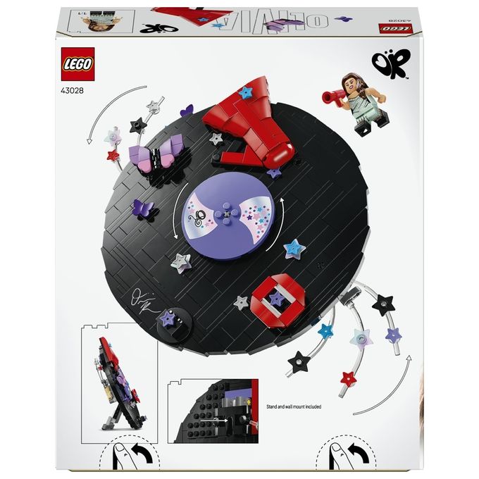 Lego 43028 Editions Music Vinile di Olivia Rodrigo 360 pezzi (17x18x9 cm) colore Multicolore