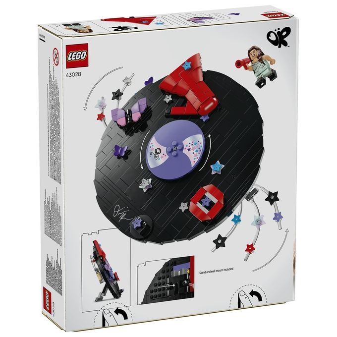 Lego 43028 Editions Music Vinile di Olivia Rodrigo 360 pezzi (17x18x9 cm) colore Multicolore