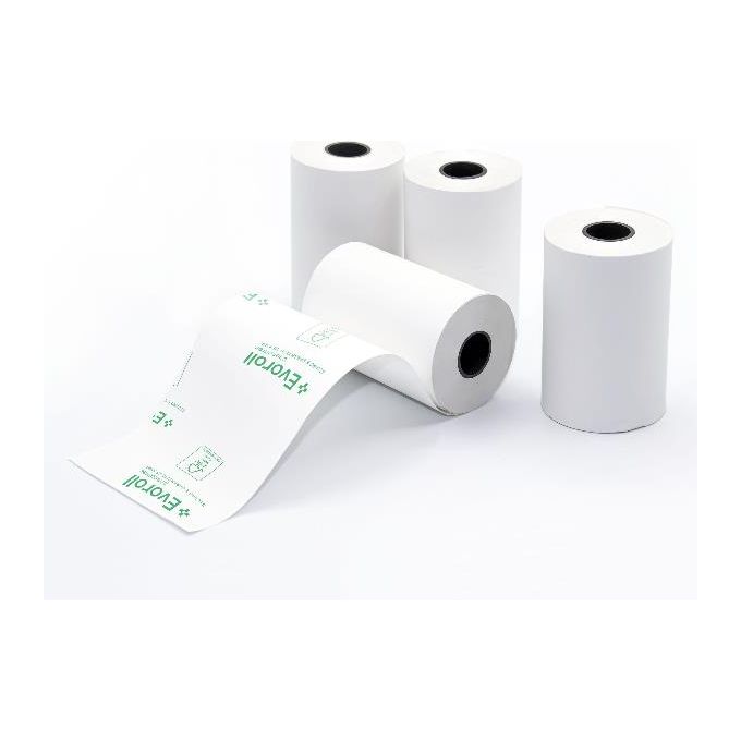 Rotolificio Pugliese Confezione 10 Roll Made Rotolo Termico Pos 57mm