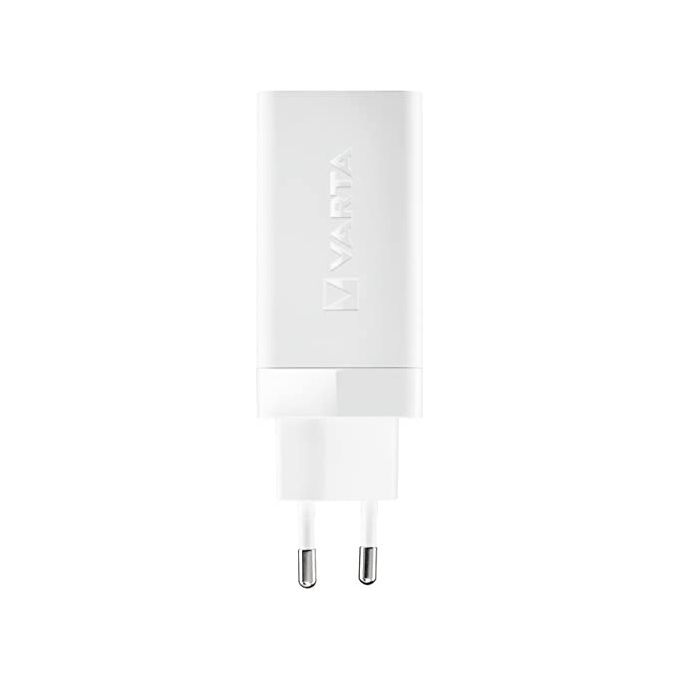 Varta Caricabatterie Rapido 65W GaN 2x Usb-C  Usb-A