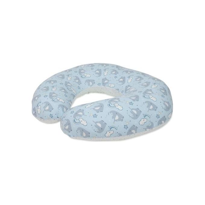 Baby Idea Cuscino Allattamento Kikka Elefanti Azzurro