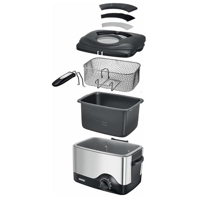 Unold 58615 Friggitrice compatta 1,5 Lt 1200w