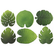 Jungle Slim Set 6 tovagliette foglie tropicali