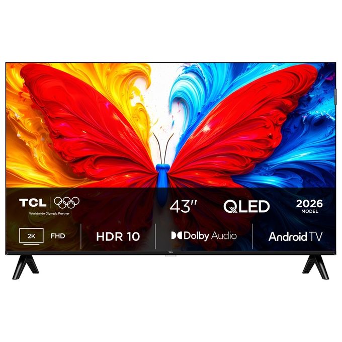 TCL 43S5L QLED 43 Full HD Android TV colore Nero