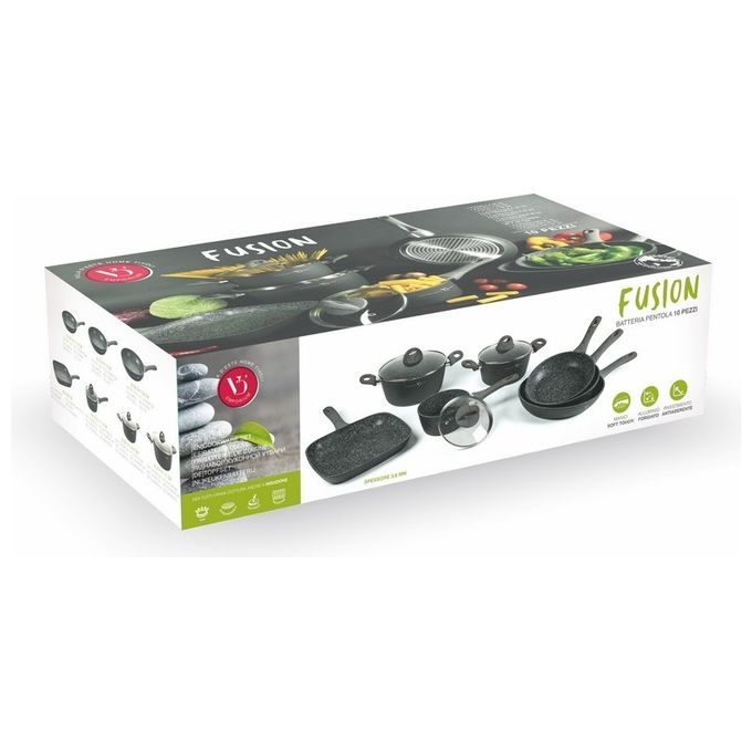 VDE Tivoli 1996 Fusion Batteria 10 Pz Ind.Forgiata 3,8Mm
