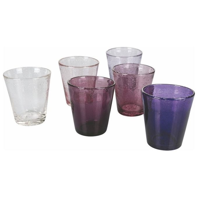 VDE Tivoli 1996 Cancun Provence Set 6 Bicchieri Acqua 330 Ml