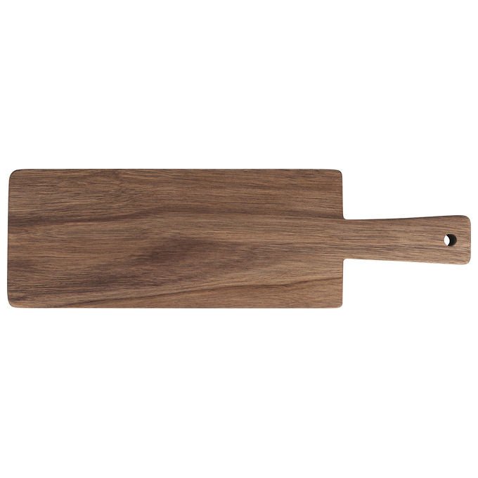 Tagliere con manico in legno di acacia Woody