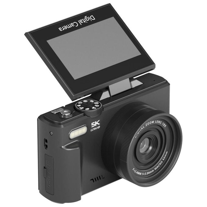 Denver DWC-8475B Fotocamera Digitale 16 MP CMOS Wi-Fi Display 3 pollici 5K colore Nero