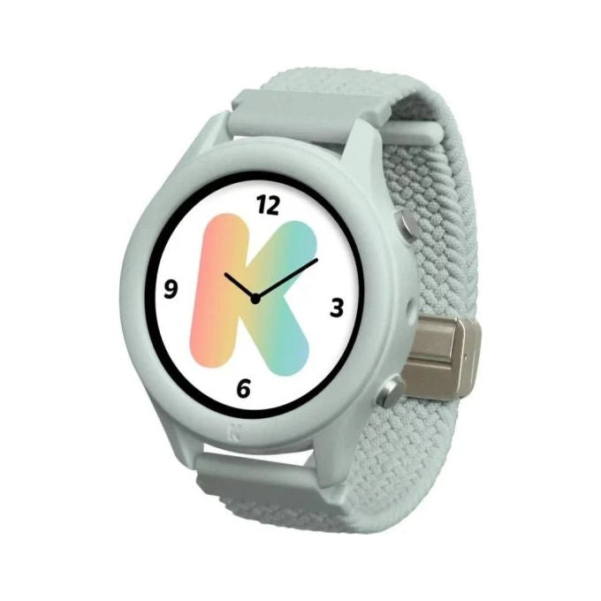 Kidywolf K-WATCH Verde Smartwatch per Bambini Touchscreen OLED Resistente all'Acqua con 10 Modalita' Sportive Sveglia Cronometro Torcia Batteria Ricaricabile colore Verde