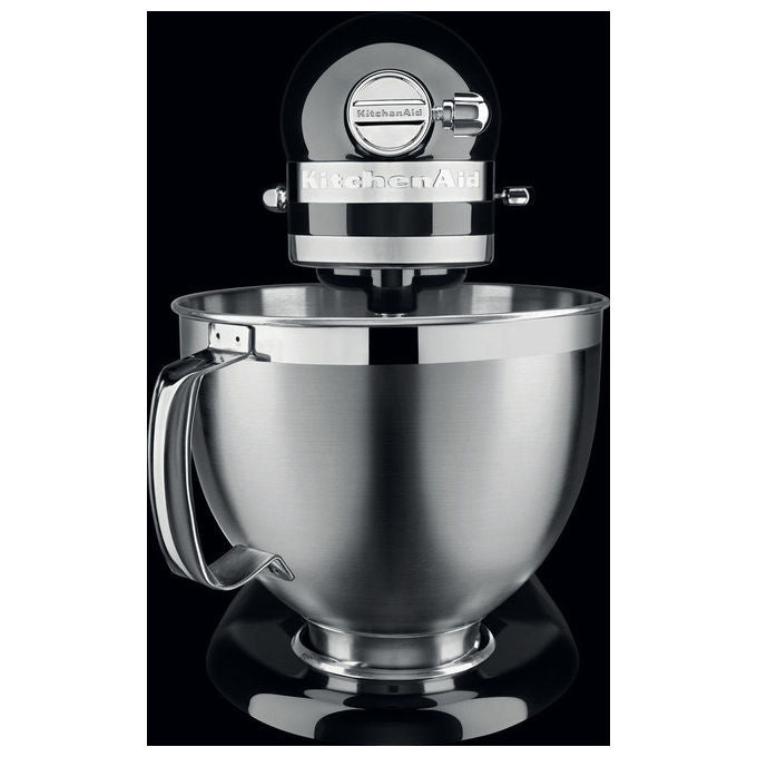 KitchenAid 5KSM185PS Artisan Robot da Cucina 4,8 L 300 W 10 Velocita' Acciaio Inox colore Nero