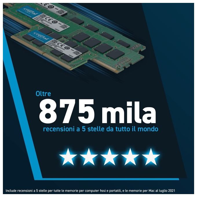 Crucial CT16G48C40U5 Memoria Ram 16Gb DDR5 4800 MHz Data Integrity Check