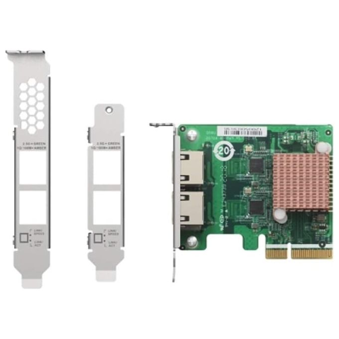 QNAP DUAL PORT 2.5GBE 4SPEED NETWC.