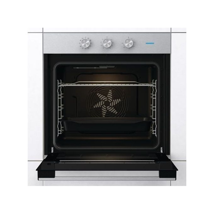 Hisense BI62111AXTC – Forno elettrico da incasso 77 L, Classe A, Multifunzione 11 programmi + Funzione Pizza, (60 cm), Inox