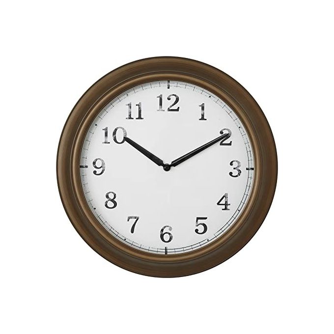 TFA Dostmann 60.3066.53 Outdoor Orologio da Parete in Metallo