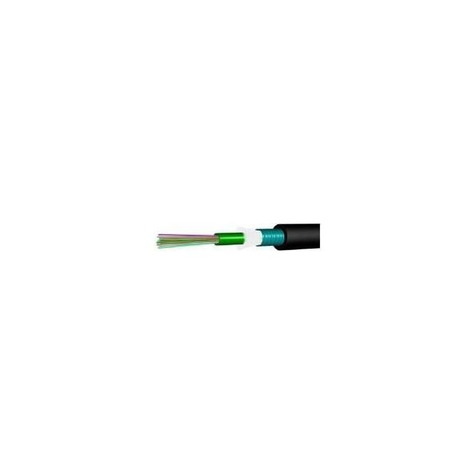 Draka Cavo a 24 Fibre os2 9 125 Armatura Anti-Roditore in Nastro di Acciaio Corrugato Guaina Mdpe Nero