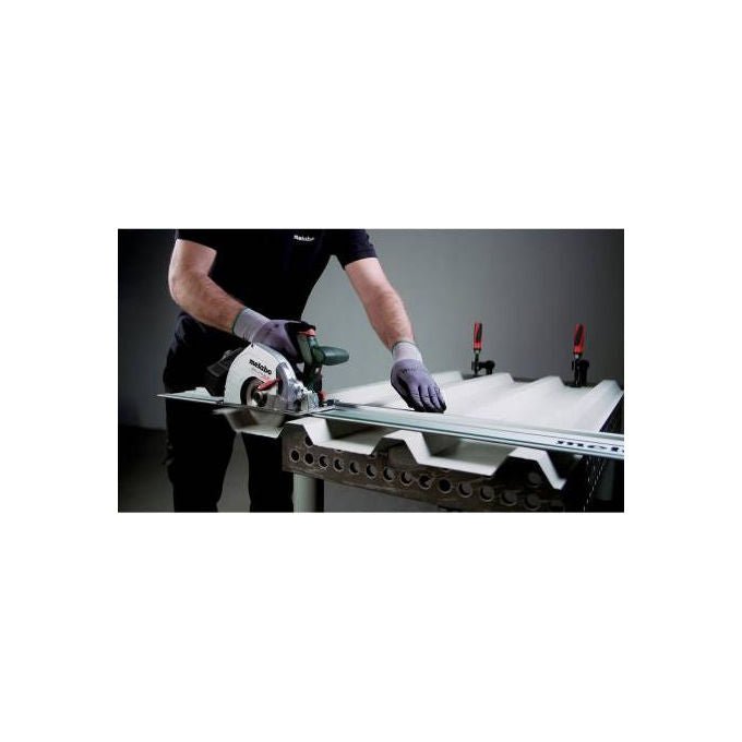 Metabo 600773840 MKS 18 LTX BL 58 Sega Circolare a Batteria Diametro Lama 16,5 cm Profondita' di Taglio 5,8 cm Motore Senza Spazzole Alimentazione 18 V colore Nero Verde Argento
