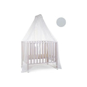 Baby Idea Zanzariera con Asta Tulle Bianco-Grigio