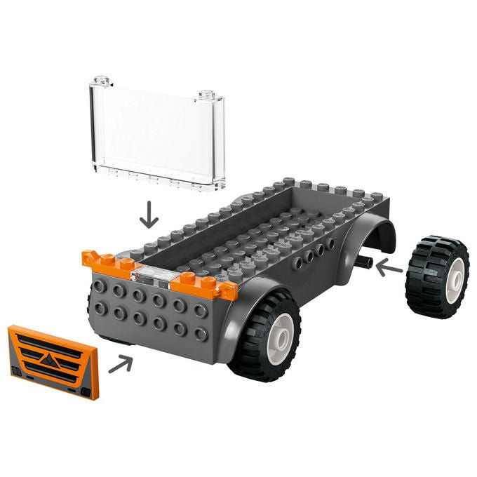 LEGO, Trasportatore di Moto 60491, City, per Bambini dai 4 Anni