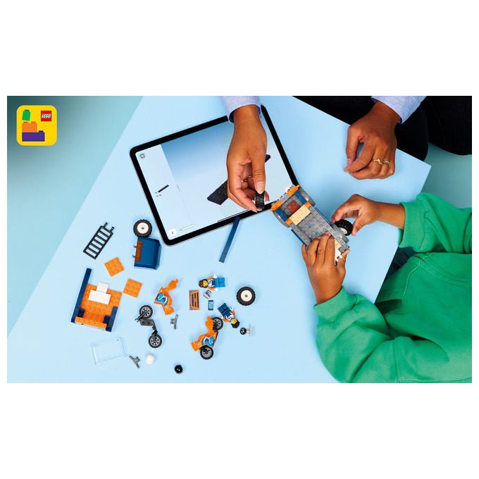 LEGO, Trasportatore di Moto 60491, City, per Bambini dai 4 Anni