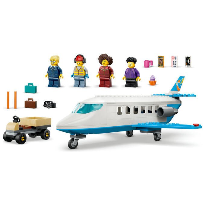 Lego 60492 City Jet Passeggeri Set Costruzioni 118 Pezzi 4 Minifigure per Bambini 4 Anni