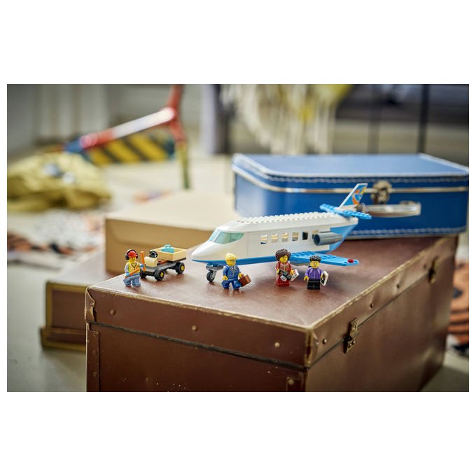 Lego 60492 City Jet Passeggeri Set Costruzioni 118 Pezzi 4 Minifigure per Bambini 4 Anni