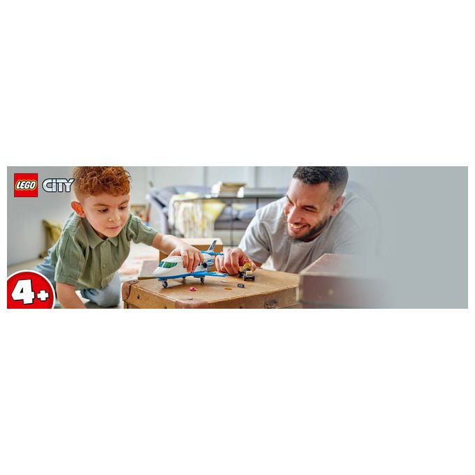 Lego 60492 City Jet Passeggeri Set Costruzioni 118 Pezzi 4 Minifigure per Bambini 4 Anni