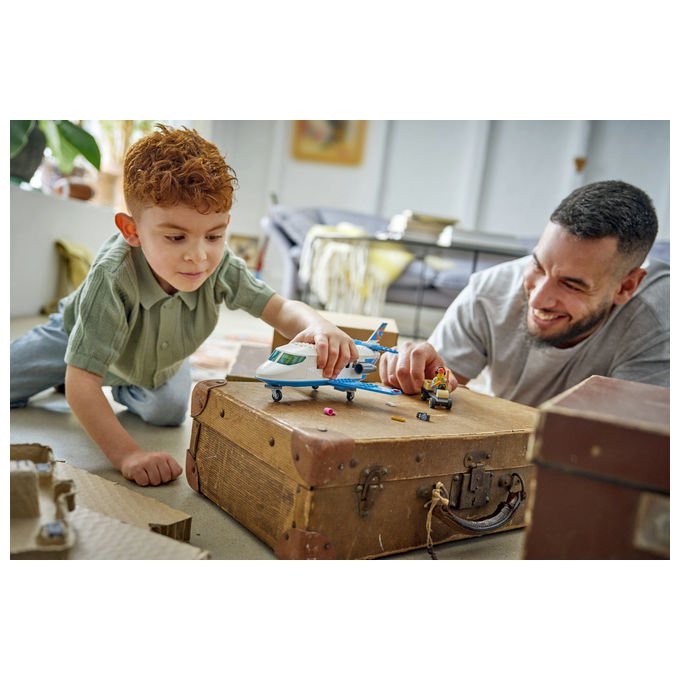 Lego 60492 City Jet Passeggeri Set Costruzioni 118 Pezzi 4 Minifigure per Bambini 4 Anni