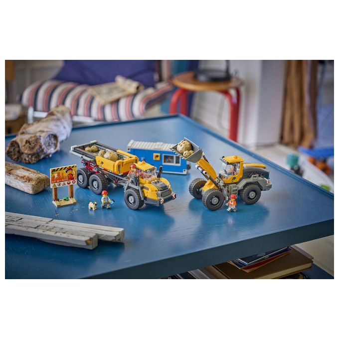 Lego 60494 City Camion Ribaltabile e Pala Meccanica Set Costruzioni 1132 pezzi 3 Minifigure da 8 anni