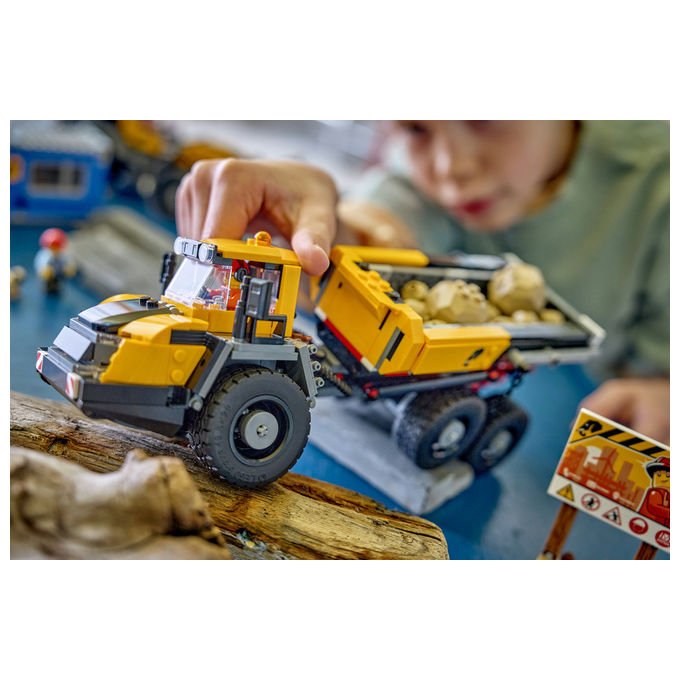 Lego 60494 City Camion Ribaltabile e Pala Meccanica Set Costruzioni 1132 pezzi 3 Minifigure da 8 anni