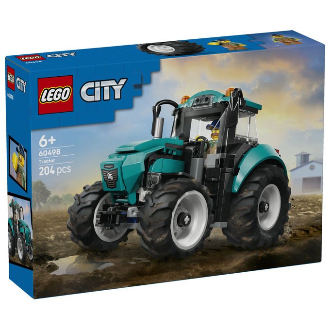LEGO, Trattore City 60498, Set costruzioni per bambini dai 6 anni