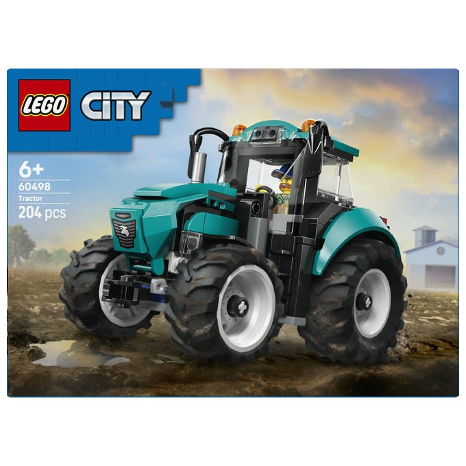 LEGO, Trattore City 60498, Set costruzioni per bambini dai 6 anni